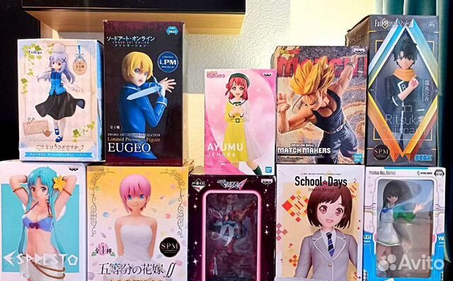 Аниме фигурки оригинал в наличии