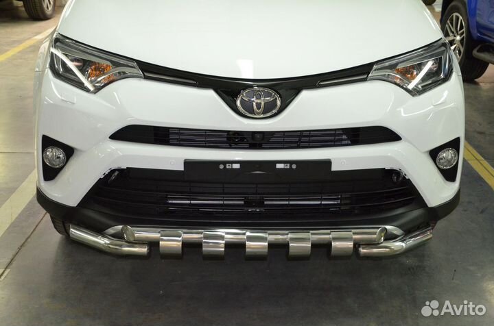 Защита бампера переднего Toyota RAV4 2015+