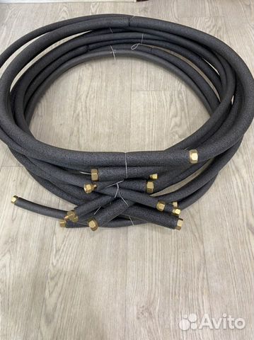 Готовые медные трубы для кондиционера 3м и др.разм