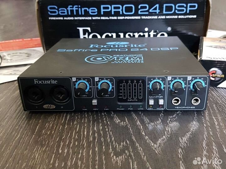 Внешняя звуковая карта focusrite saffire pro 24dsp