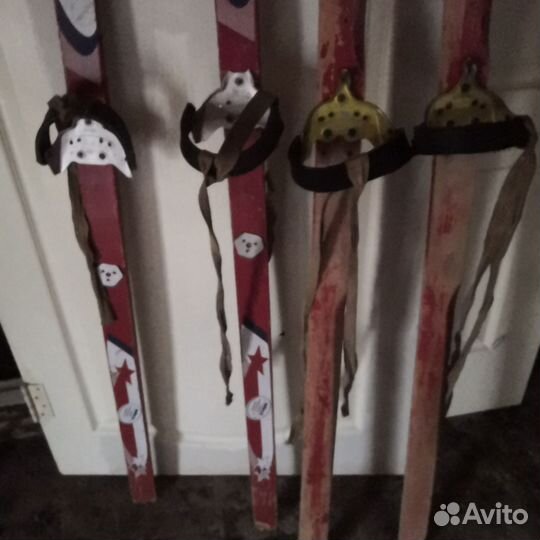 Деревянные лыжи
