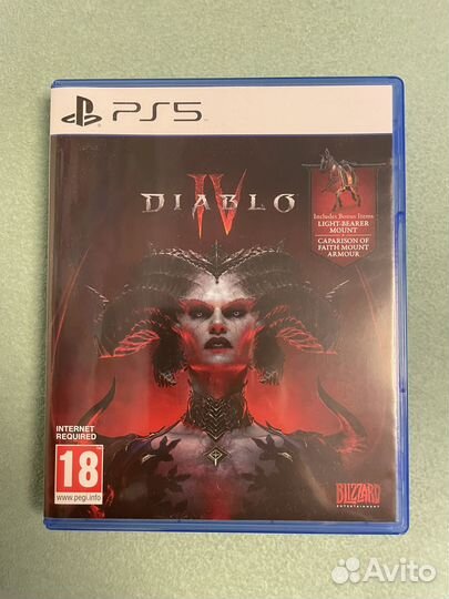 Diablo 4 ps5 диск