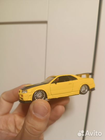 Модель автомобиля Nissan Skyline gt-r