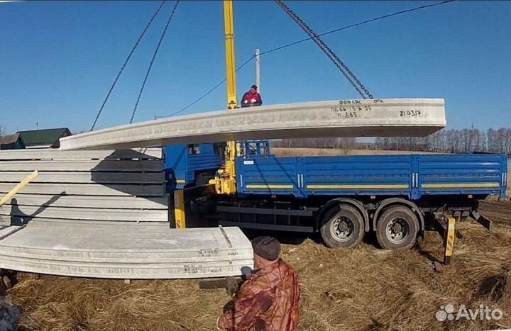 Плиты на стройку - с петлями