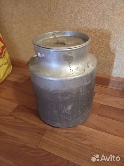 Бидон алюминиевый на 8-10 л