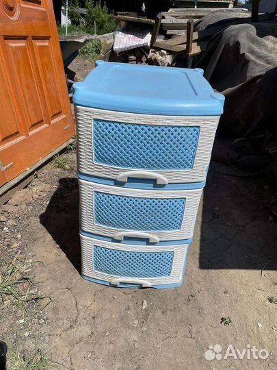 Стеллаж пластиковый