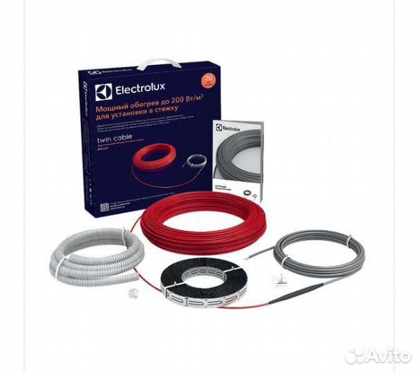 Теплый пол Electrolux Twin cable etc 2-17-1000