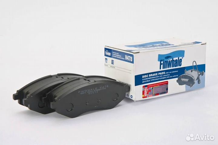 Колодки тормозные дисковые перед