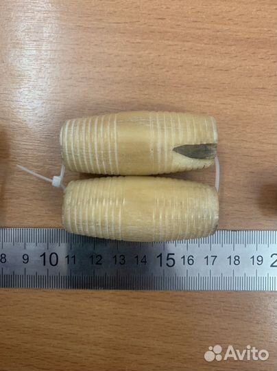 Старинные костяные ручку для самовара