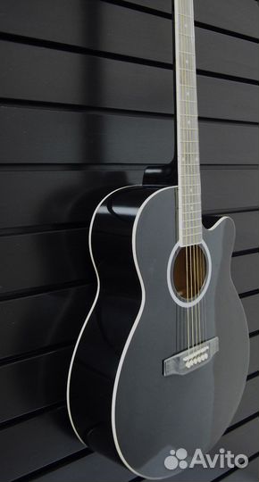 Гитара enjoy e40ddl BK Акустическая глянцевая