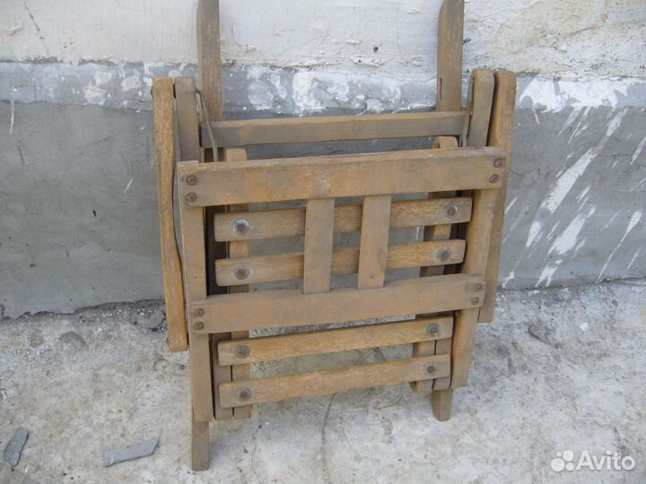 Детский раскладной стул СССР