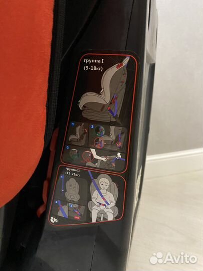 Детское автомобильное коесло 9-25 кг