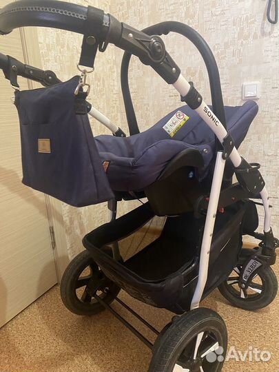 Коляска универсальная 3 в 1 verdi sonic