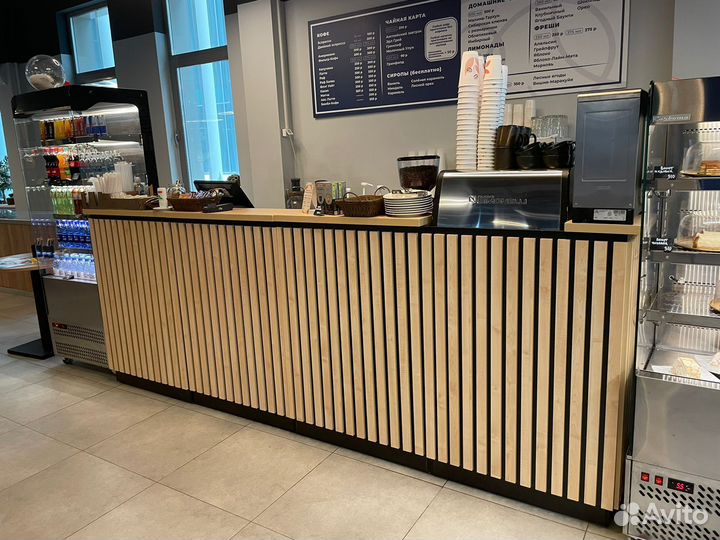 Барная стойка для кофейни Канаро на заказ