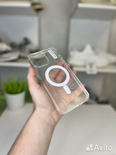 Прозрачный чехол magsafe