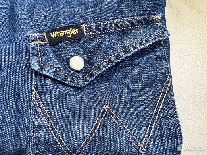 Рубашка джинсовая Wrangler Western Оригинал (М)