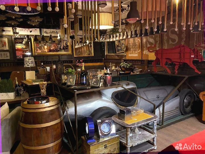 Свет и декор для кафе