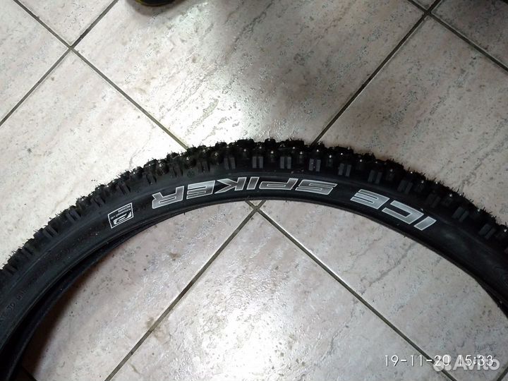 Велопокрышка Schwalbe ICE spicer 26x2.1
