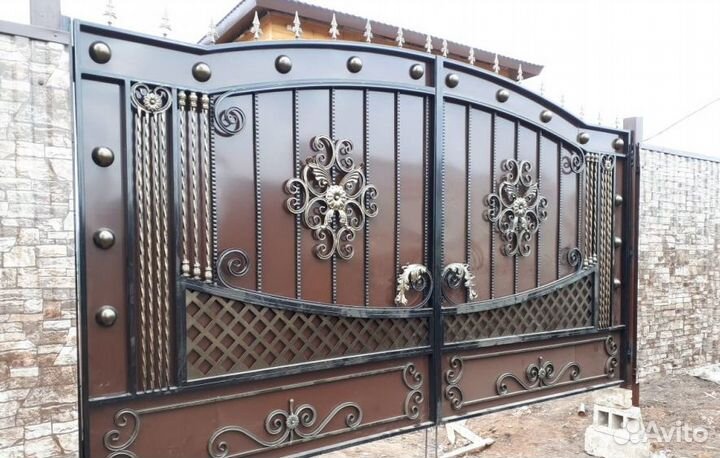 Кованые ворота