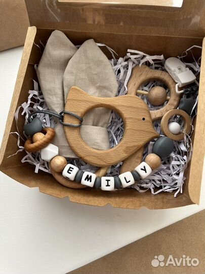 Силиконовые грызунки,именные держатели