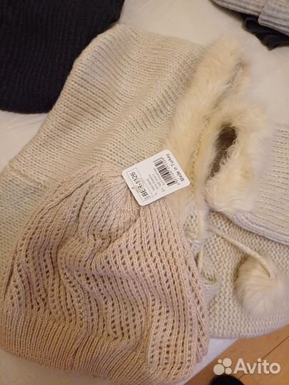 Комплект шапка и шарф женские