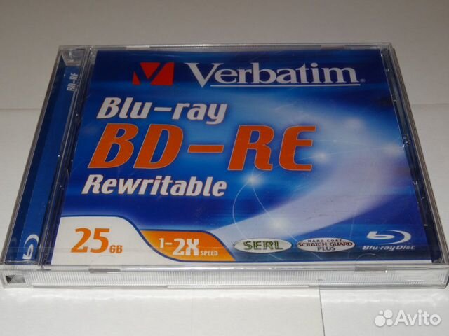 Verbatim 25GB 1x 2x BD-RE Single Layer, jewel Новы