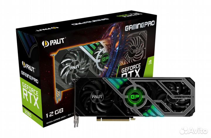 Palit GeForce RTX 3080 GamingPro (12GB) - новая