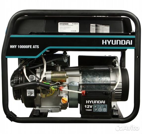 Бензиновый генератор. Hyundai HHY 10000FE ATS