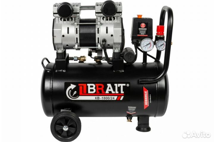 Воздушный компрессор brait кb-1800/24 20.01.009.04