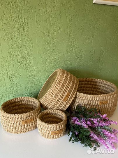 Набор интерьерных корзин