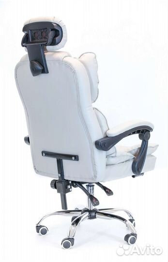 Компьютерное кресло с регулируемым подголовником