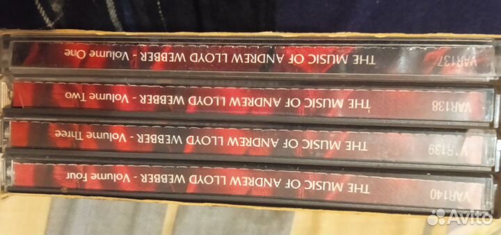 Andrew Lloyd Webber. Компакт диски коллекция 4 шт