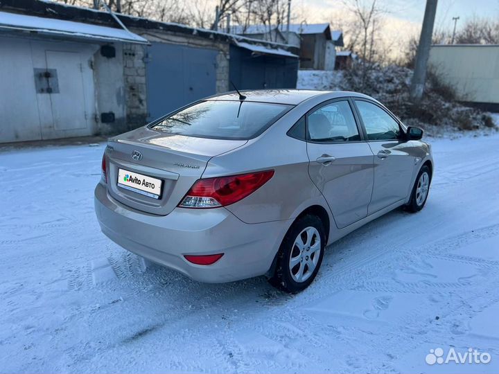 Hyundai Solaris 1.6 МТ, 2013, 99 100 км