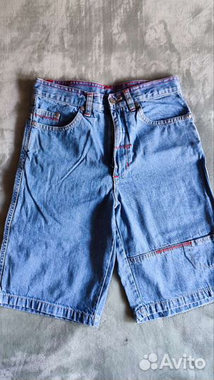 Шорты на мальчика джинсовые 128/134