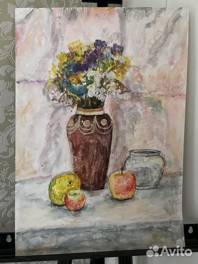 Акварельный натюрморт