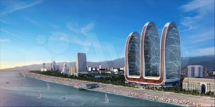 Квартира-студия, 28,7 м² (Грузия)