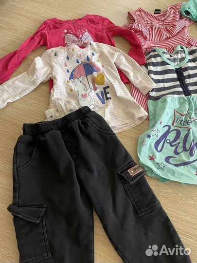 Пакет вещей на девочку