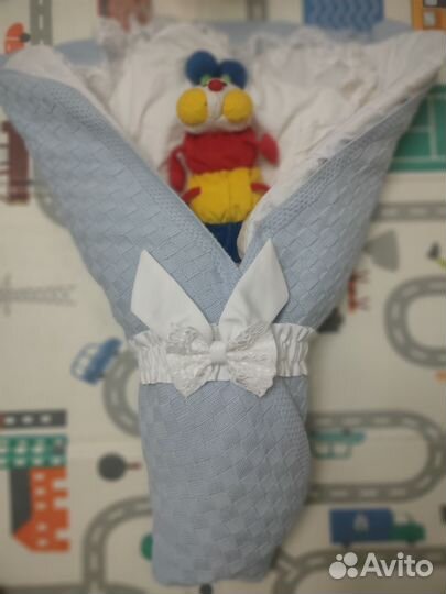 Конверт на выписку на овчине