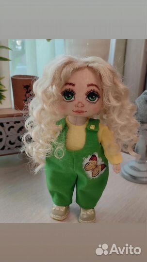 Кукла текстильная