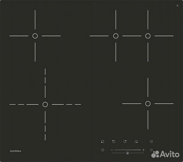 Варочная поверхность Darina PL E329 B черный