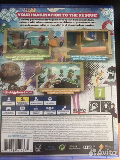 Little big planet 3 ps4