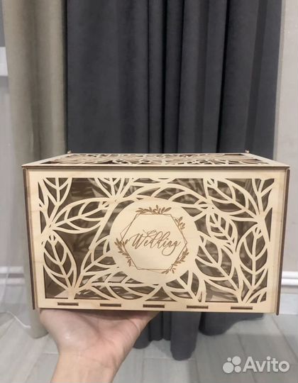 Сундучок свадебный для денег