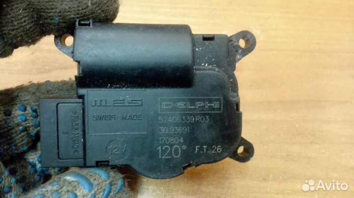 Моторчик заслонки отопителя Opel Astra J 68 A14XER