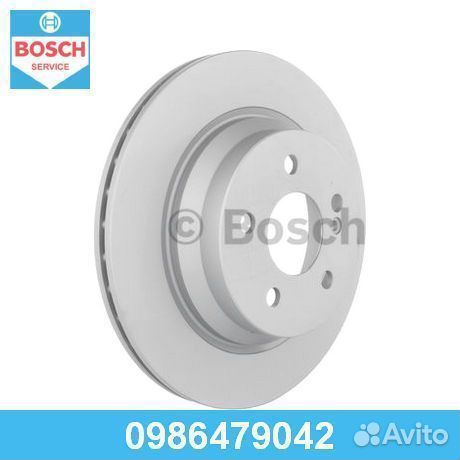 Тормозной диск 0986479042 bosch