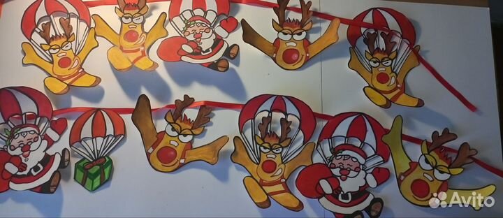 Новогодняя поделка в садик и школу