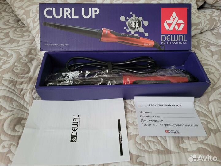 Плойка для волос (19-32 мм) curl UP dewal 03-1932R