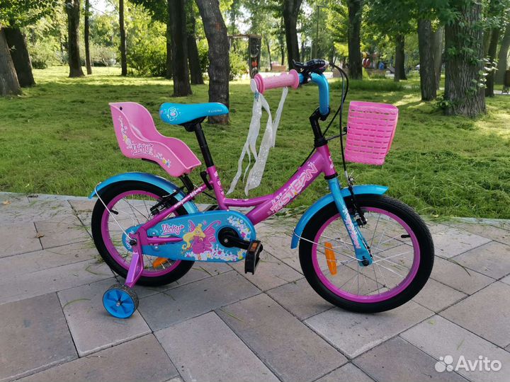 Велосипед 4-7 лет R16 как новый