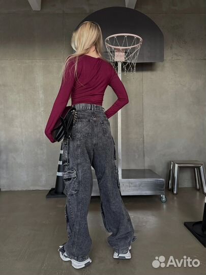 Джинсы карго the attico