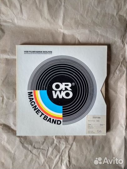 Магнитная лента orwo TYP 104 остаток