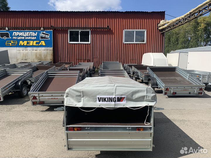 Прицеп легковой надежный 1,72м#1.26м тент(Small)